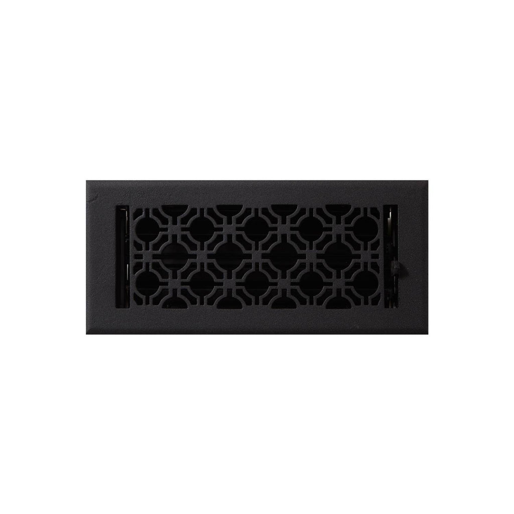 Geometric Cast Iron Floor Register R9661