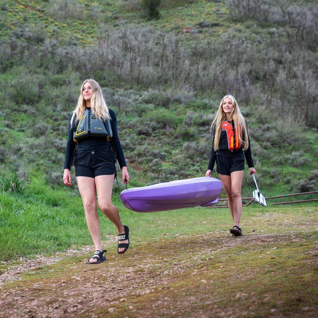 Lavender 8 ft Sit-Inside Kayak U3664