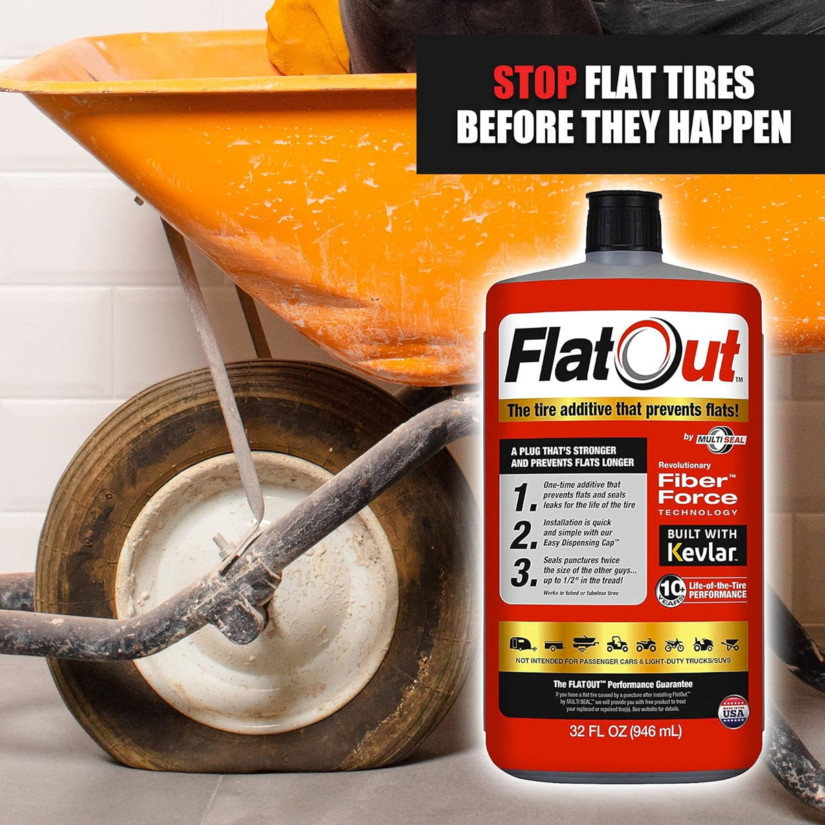 32-Ounce Tire Sealant 8-Pack S120633