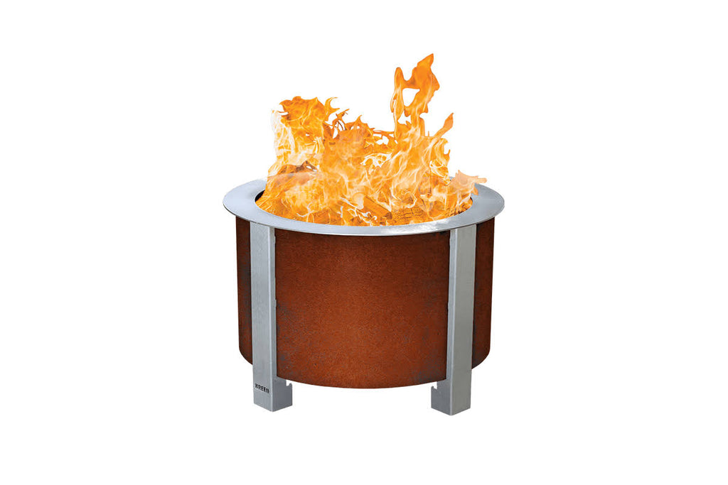 Stainless Steel Smokeless Fire Pit with SearPlate Rim Y465