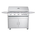 40-Inch 5-Burner Propane Gas Grill With Rear Infrared Burner & Grill Lights Z664