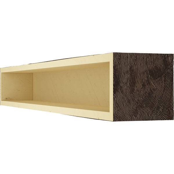 Pecky Cypress Faux Wood Fireplace Mantel U263
