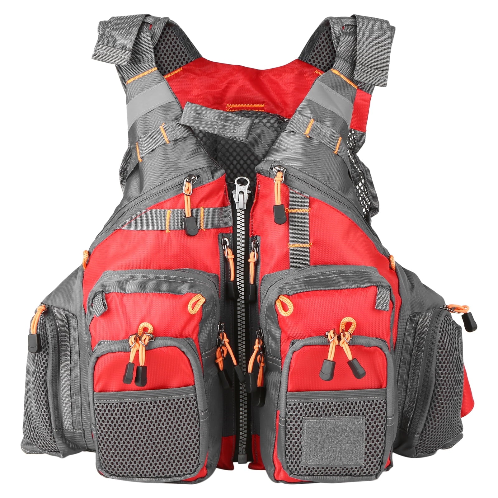 Outdoor Breathable Padded Fishing Life Jacket Swimming Sailing Waistcoat Floatation Device D739