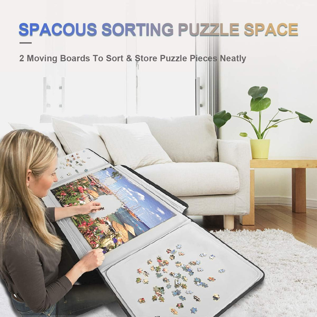 Jigsaw Puzzle Board for 1000 Pieces, Portable Storage Case D316