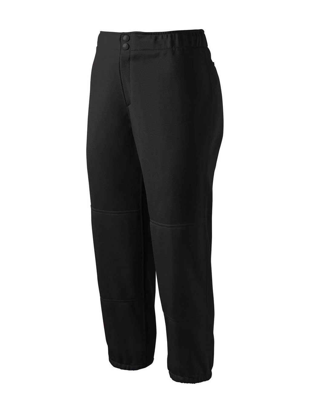 Black Non-Belted Low Rise Fastpitch Pant R25040