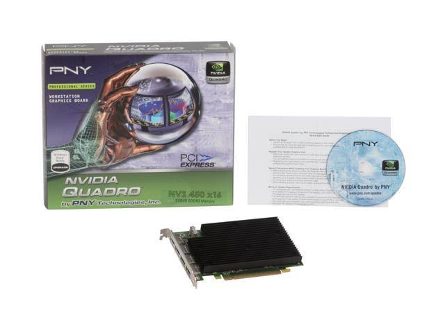 Quadro NVS 450 Video Card - 512 MB - gddr3 - PCI Express x16 Y255