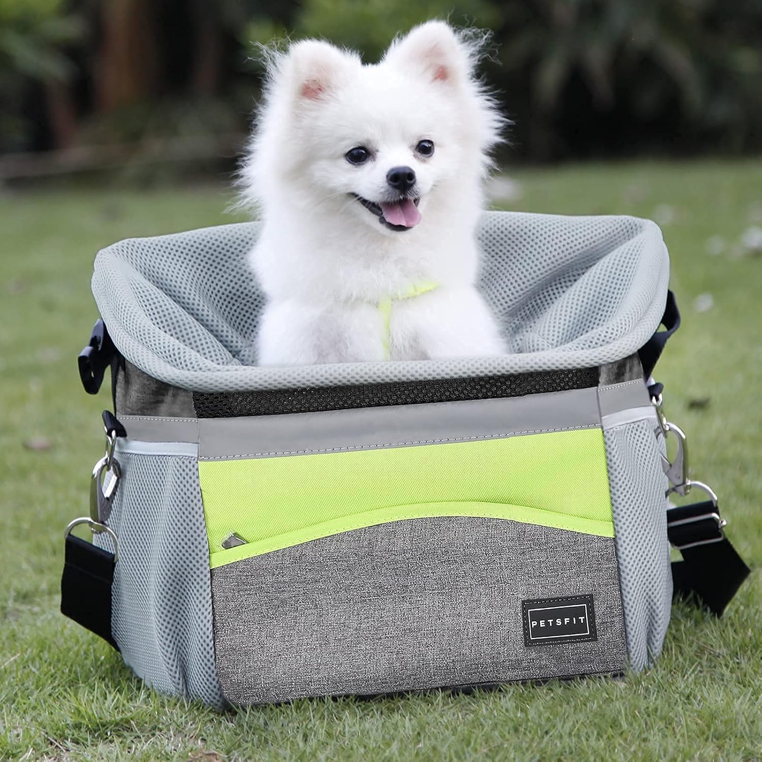 Dog Bike Basket and Dog Car Seat Pack of 2 Y1430