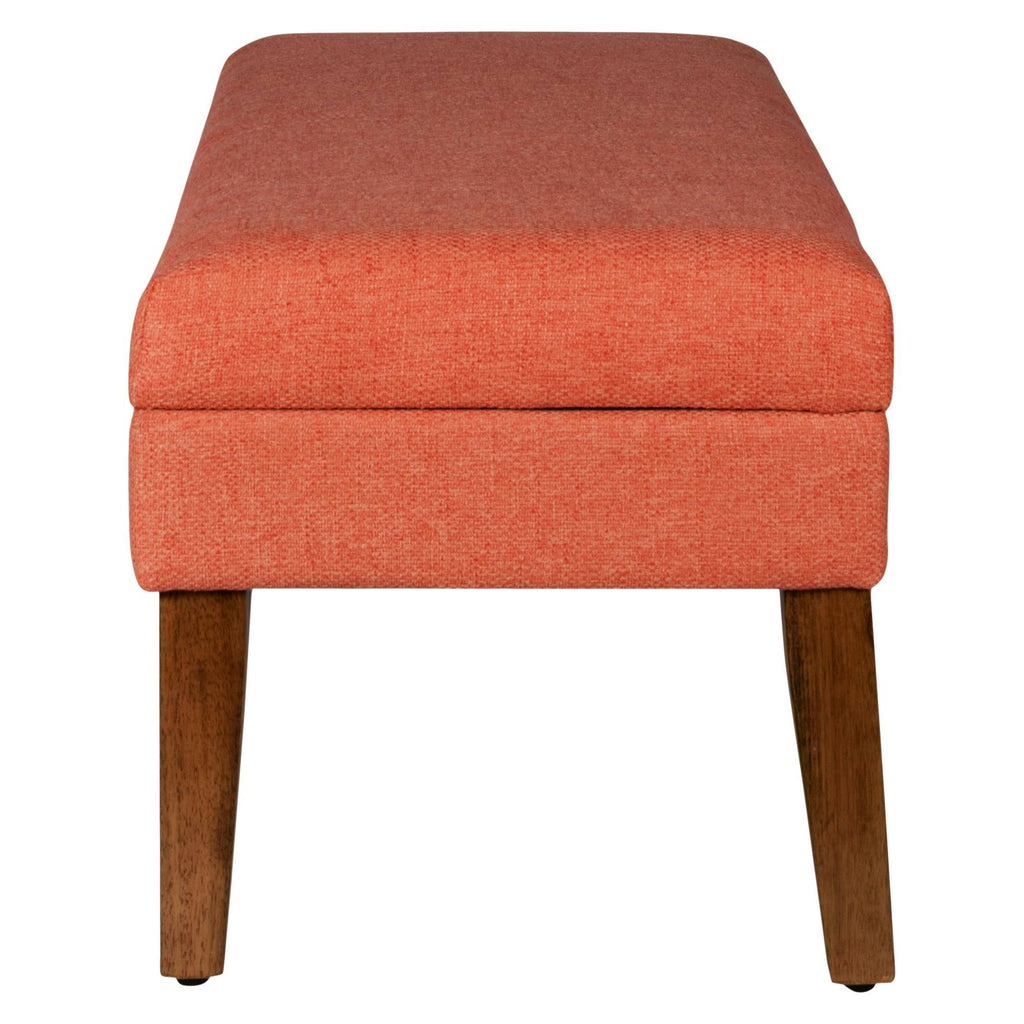 Coral Decorative Storage Bench A183093