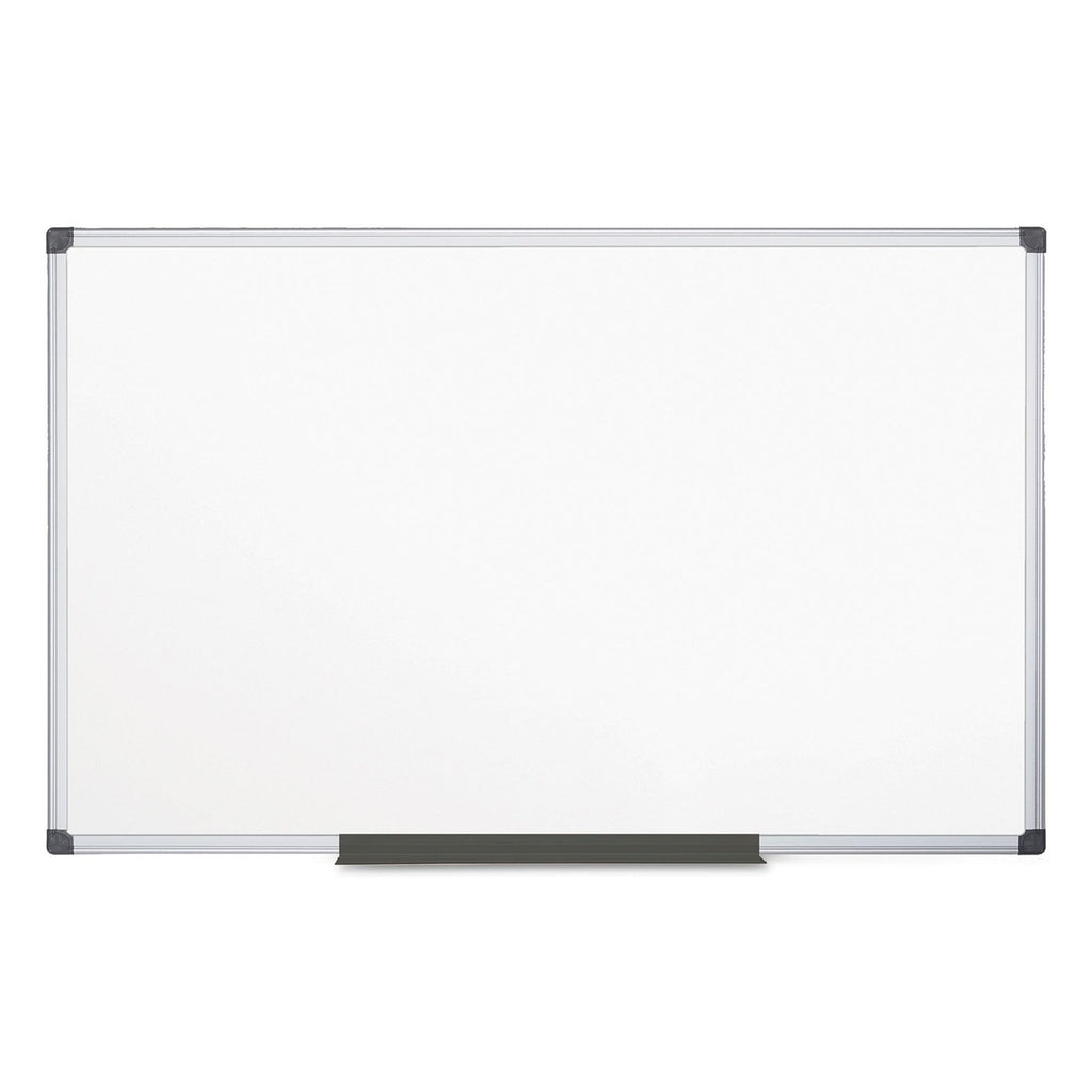 96" x 48" White Lacquered Steel Magnetic Dry Erase Board E276