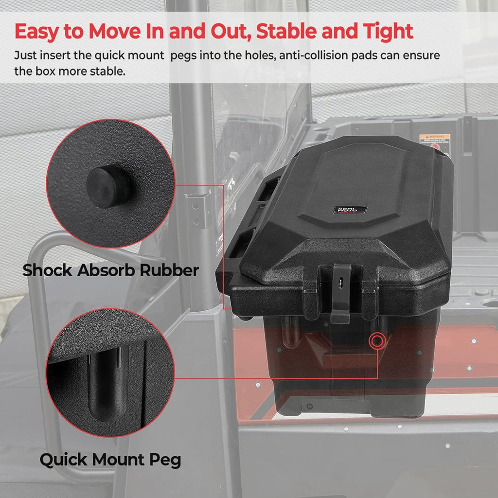 45 L Waterproof Ranger Bed Cargo Box A2865