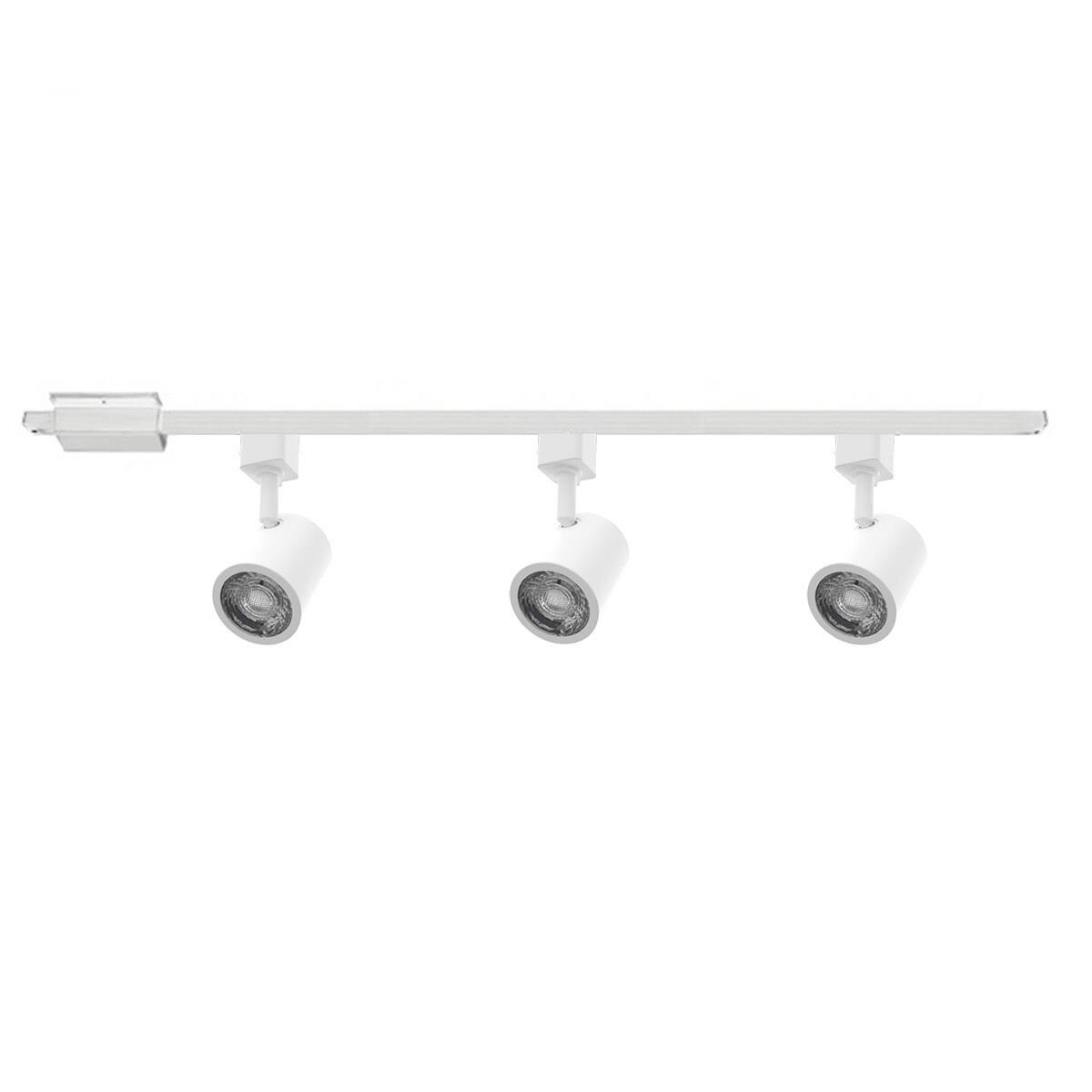 White 3 Light LED Track Kit W9423