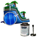 Blue Marble Vinyl Repair Kit with 4oz Glue R760306