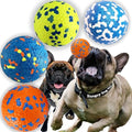 1 Blue w/White 2.5" Dog Ball H9609