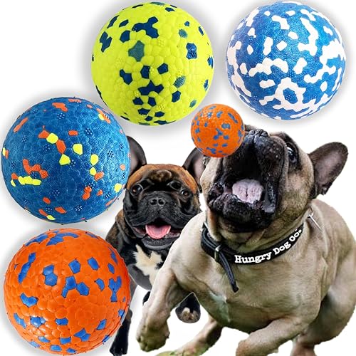 1 Blue w/White 2.5" Dog Ball H9609