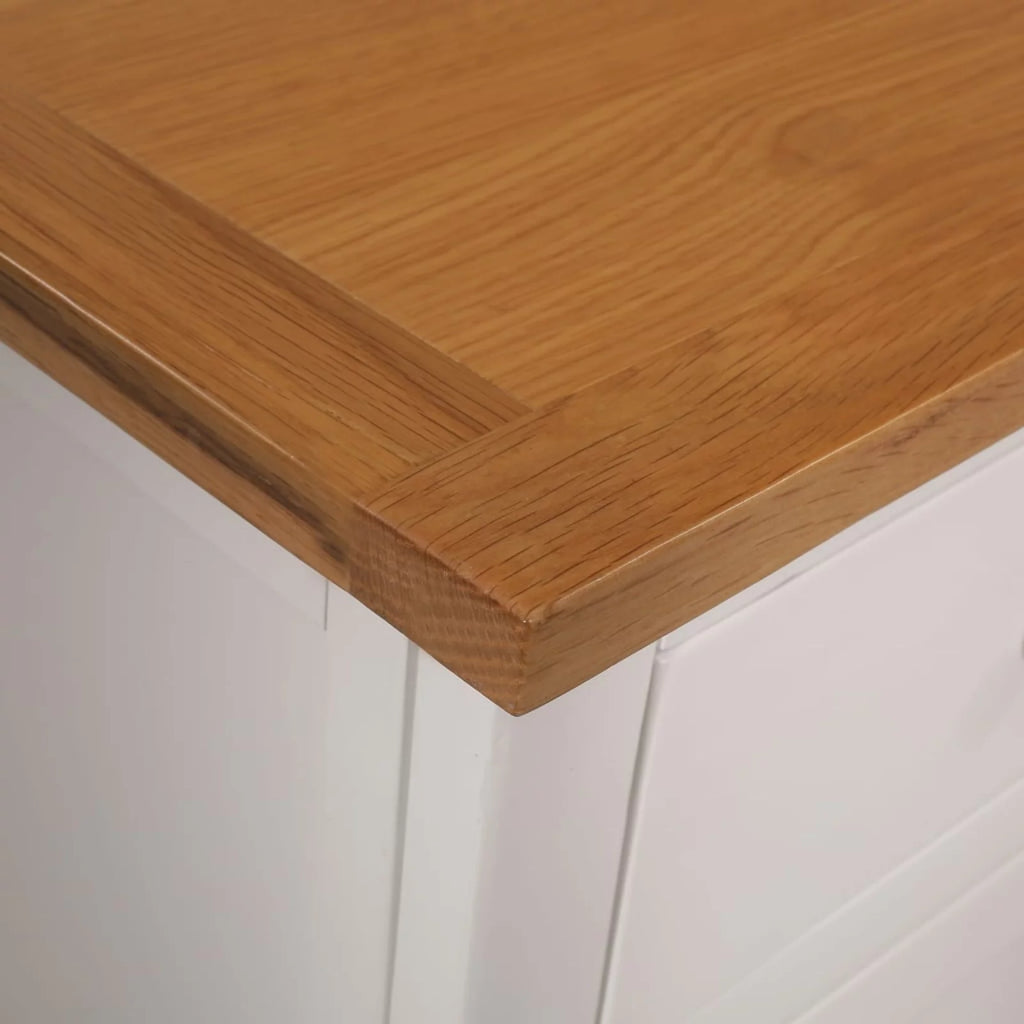 Solid Oak Wood Sideboard V656604