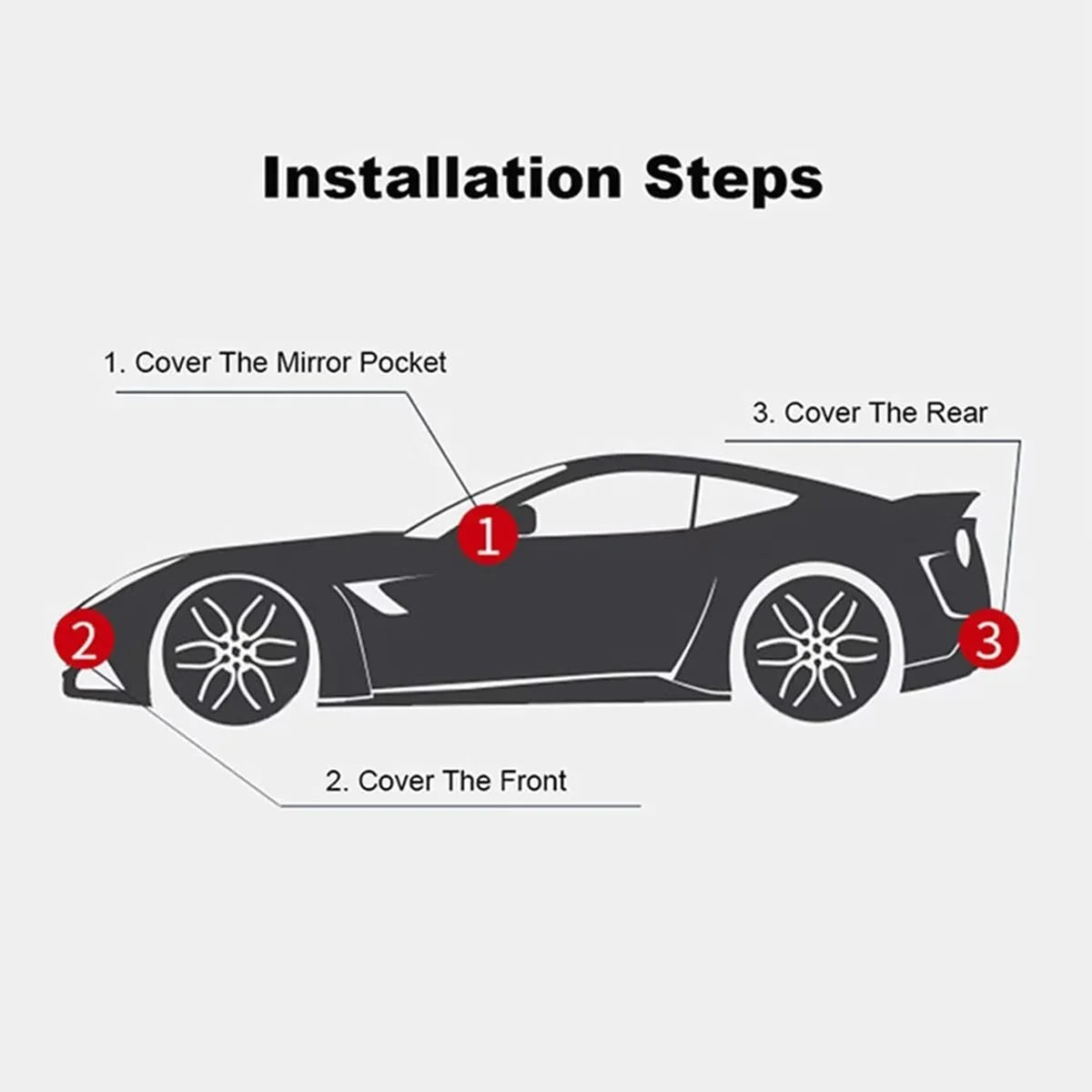 Silver Waterproof SUV Car Cover B50645