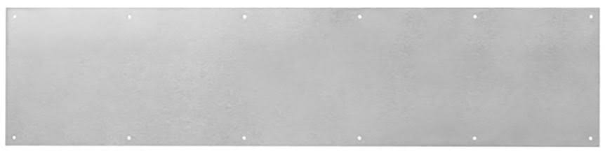 Metal Kick Plate Satin Stainless Steel 12 x 28 S3829