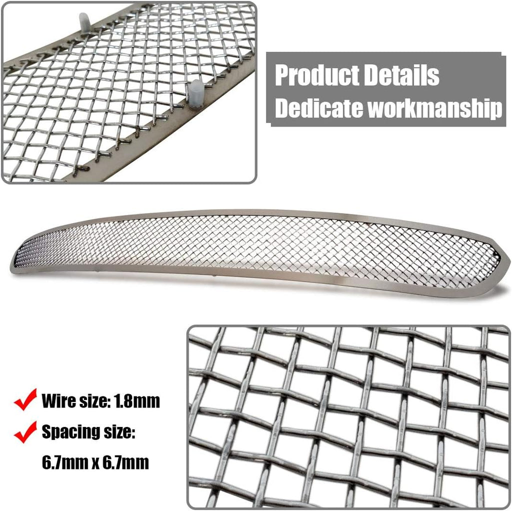 Stainless Steel Mesh Front Bumper Grille for 2010 2011 Ford Fusion C70591