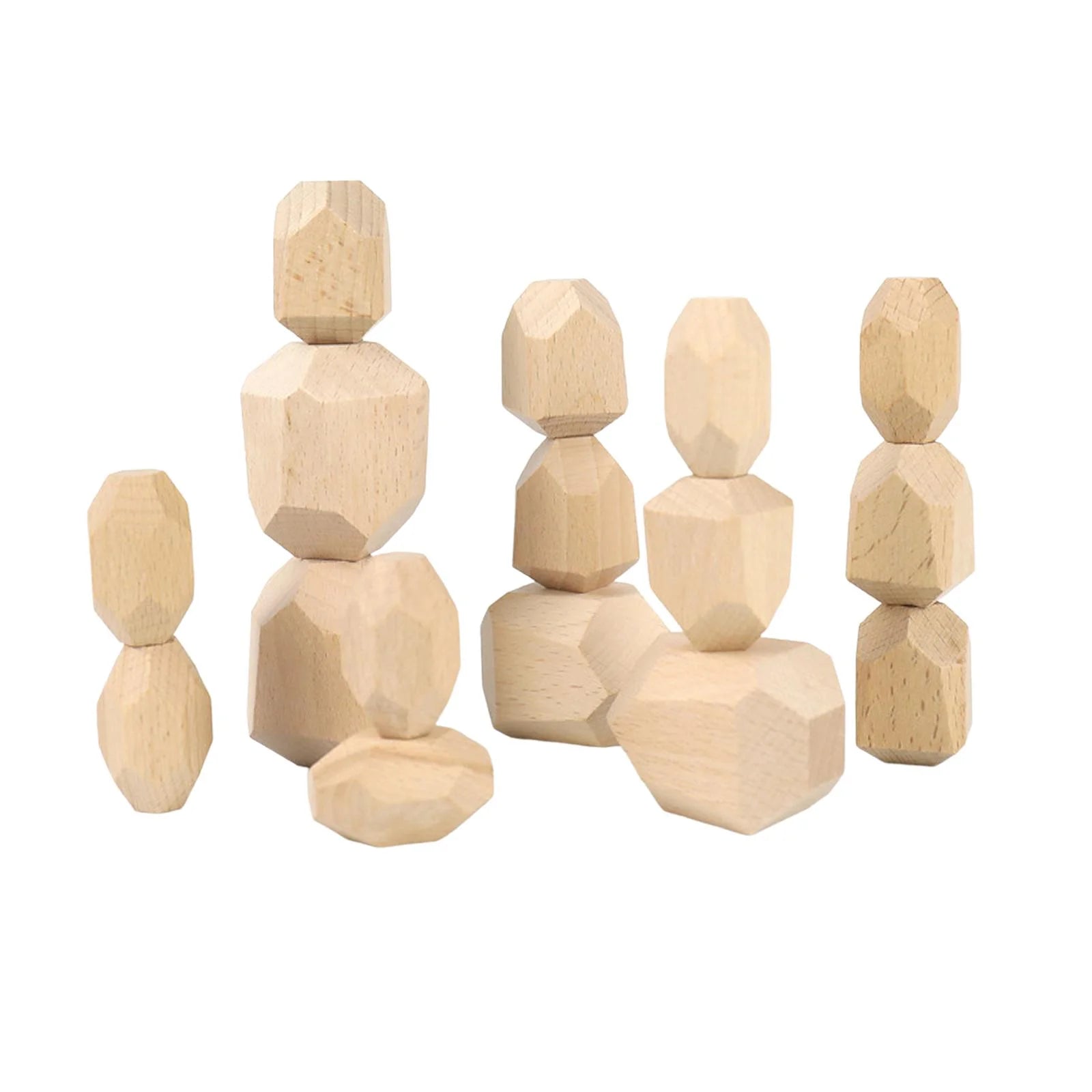 Wooden Stacking Stones Building Blocks H996652
