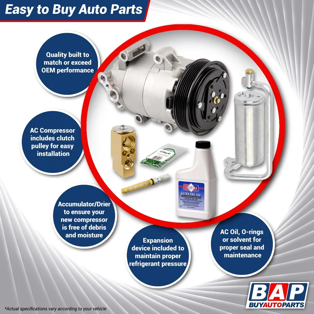 Audi Q7 AC Compressor with A/C Repair Kit A151120