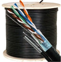 1000ft Black Shielded Bulk Ethernet Cable Z81122