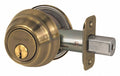 Antique Brass Single Cylinder Deadbolt U806