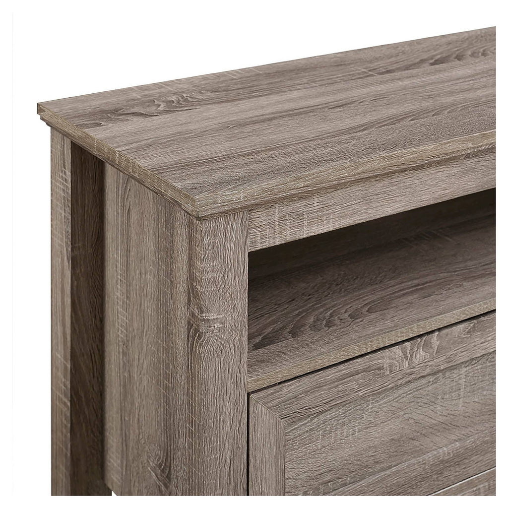 Driftwood Wood TV Media Stand Storage Console U1291
