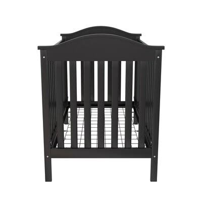 Black 3-in-1 Convertible Crib O795