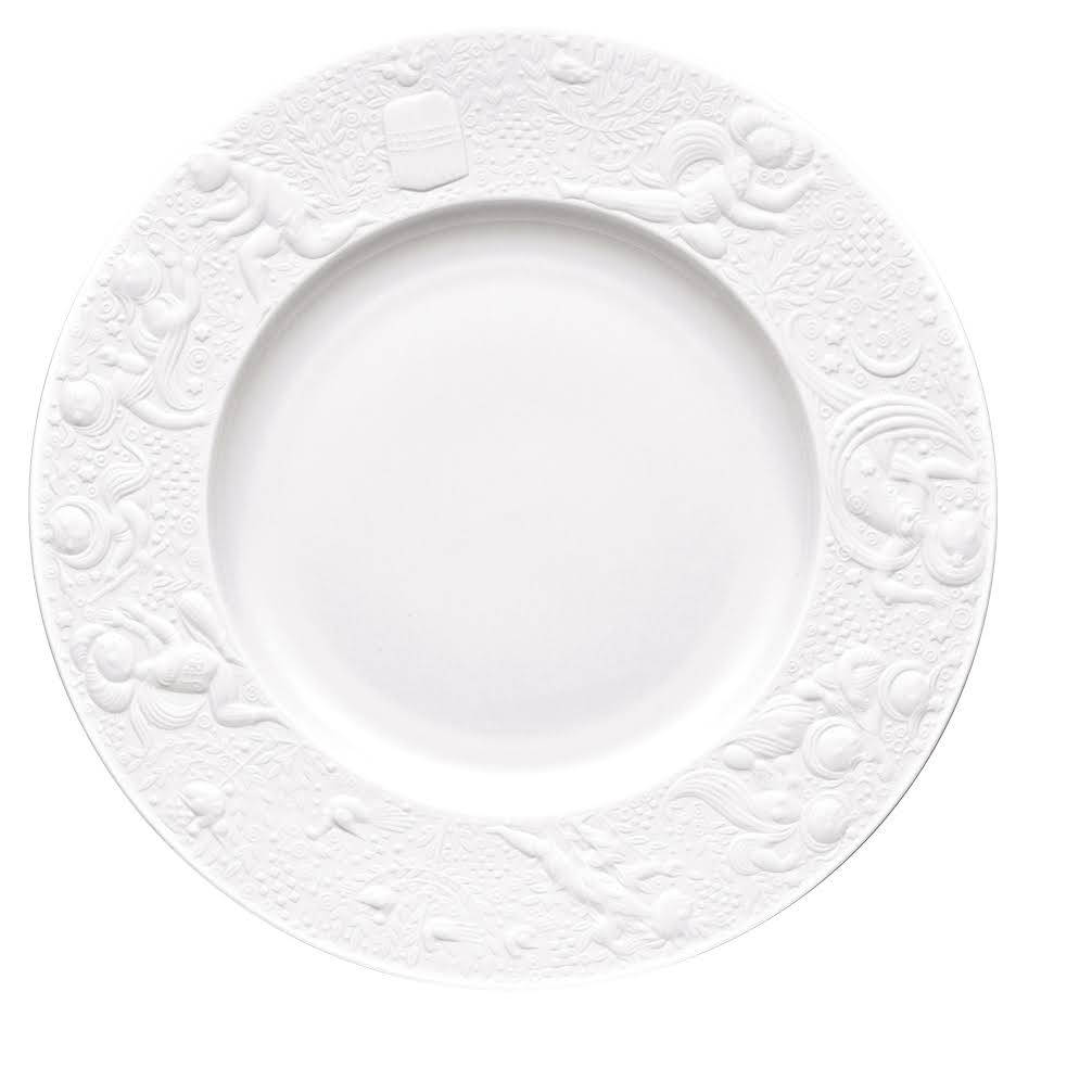 White Salad Plate R463004