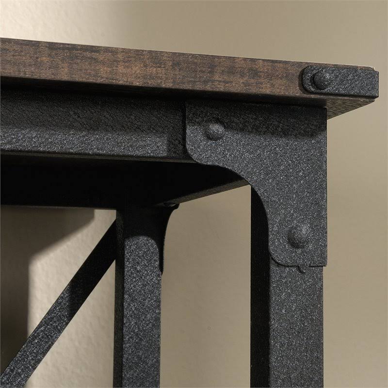 3-Shelf Metal Frame Mobile Bookcase K82239
