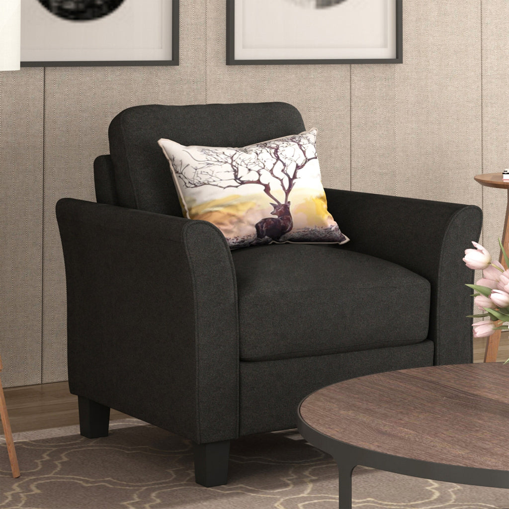 Grey 2-Piece Sofa Set D759