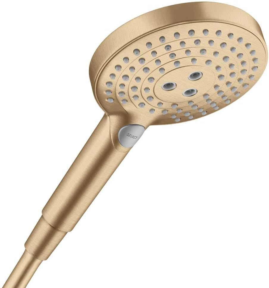 Brushed Black Chrome 5-inch Handheld Shower Head B362