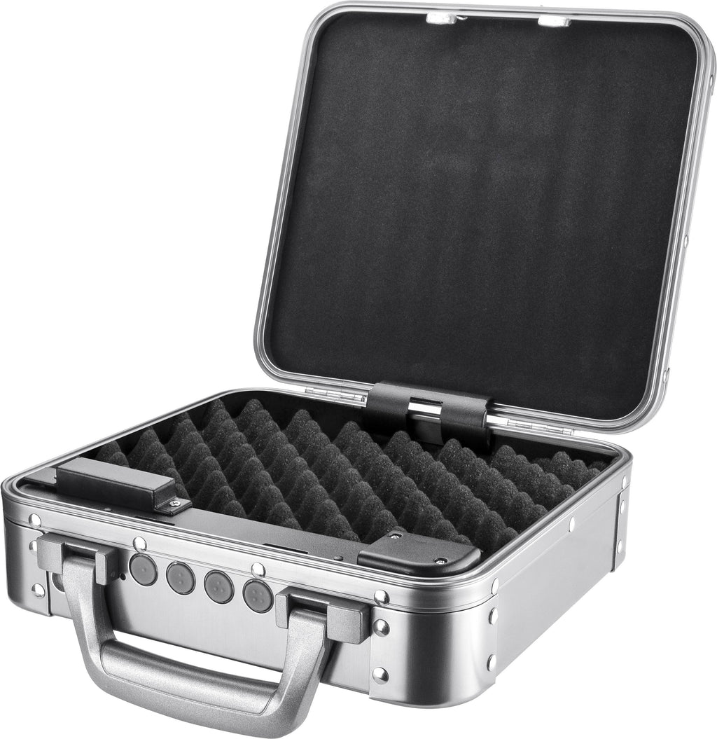 Silver Keypad Lockbox Hard Case P65394
