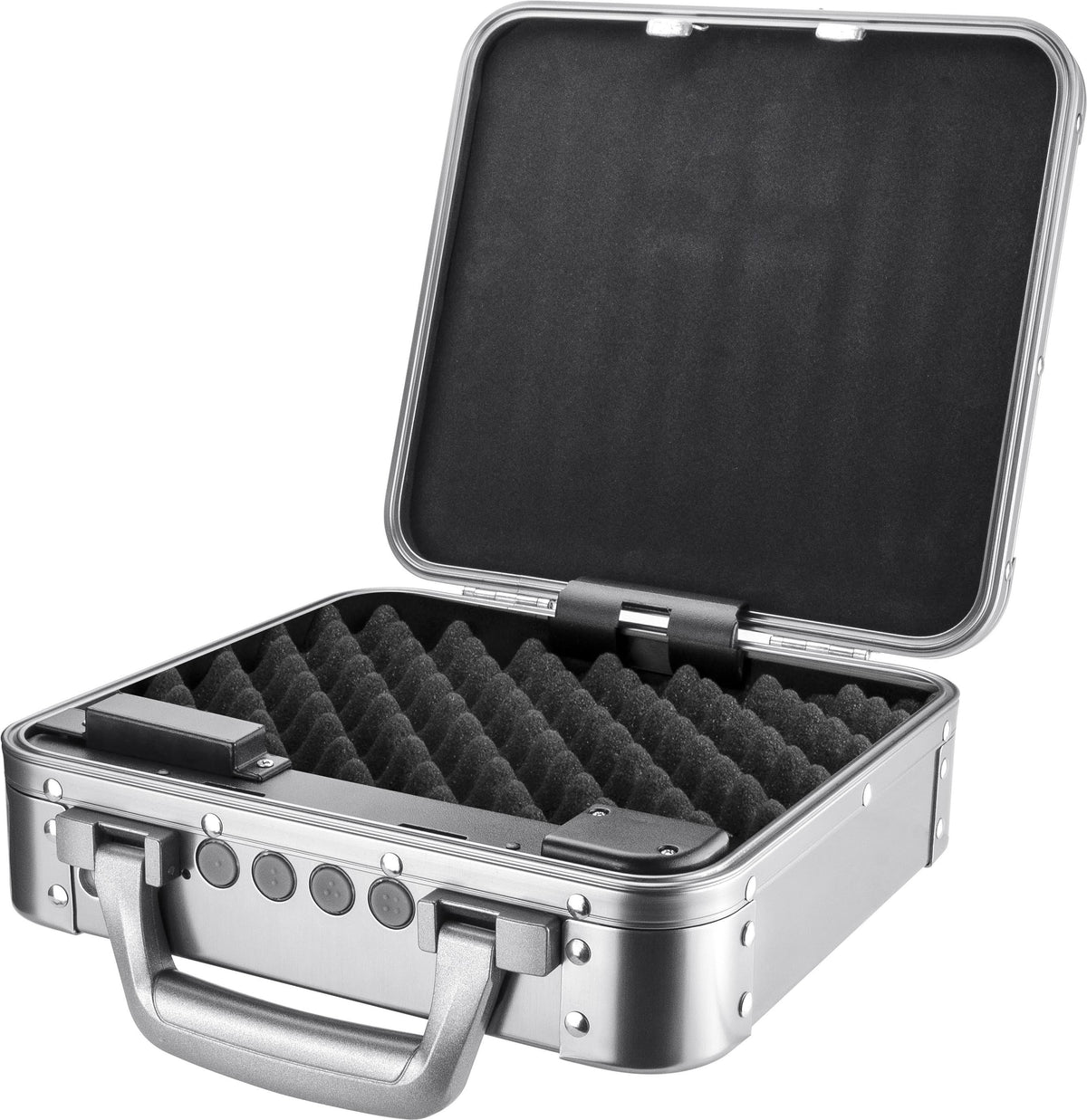 Silver Keypad Lockbox Hard Case P65394
