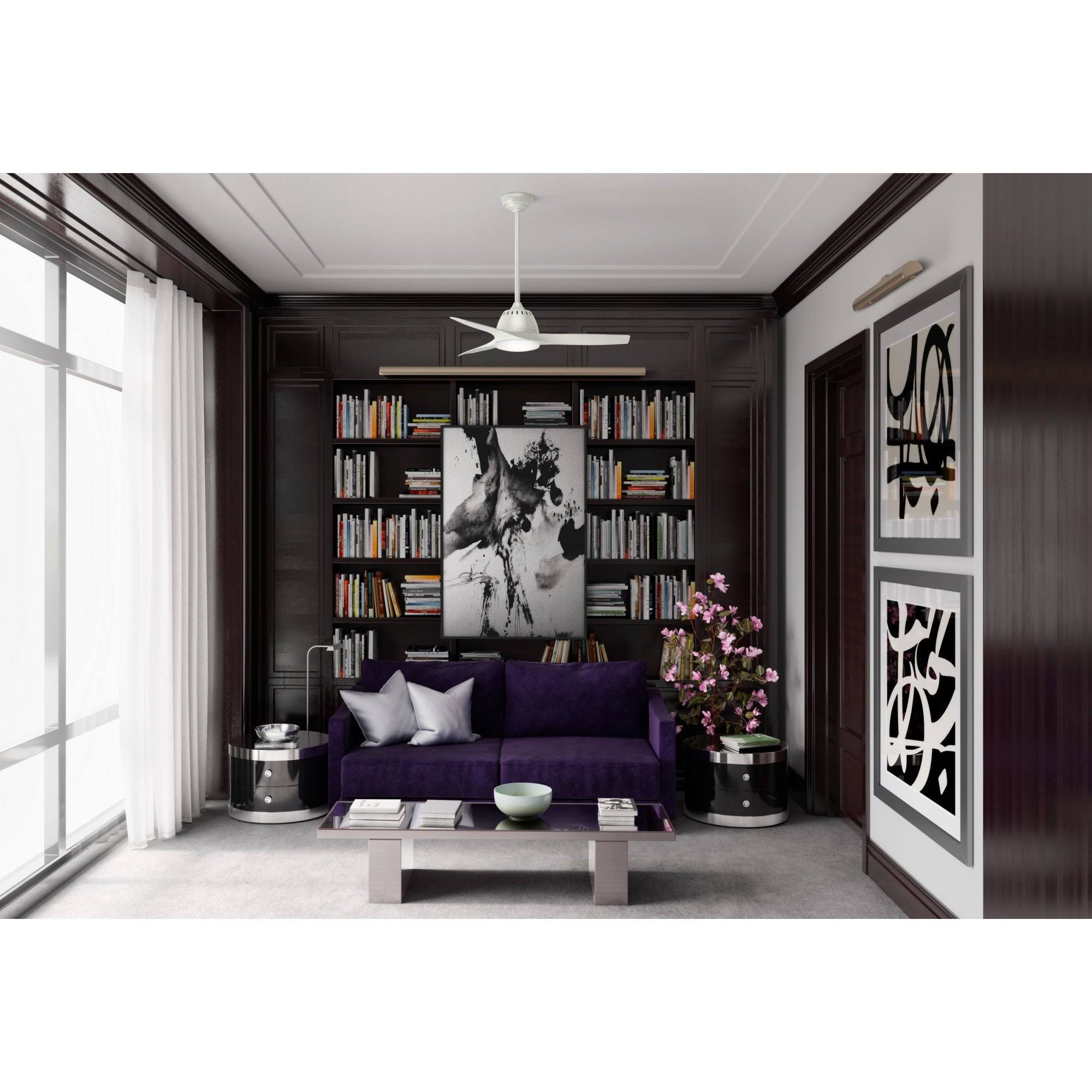 Fresh White LED Ceiling Fan L443047