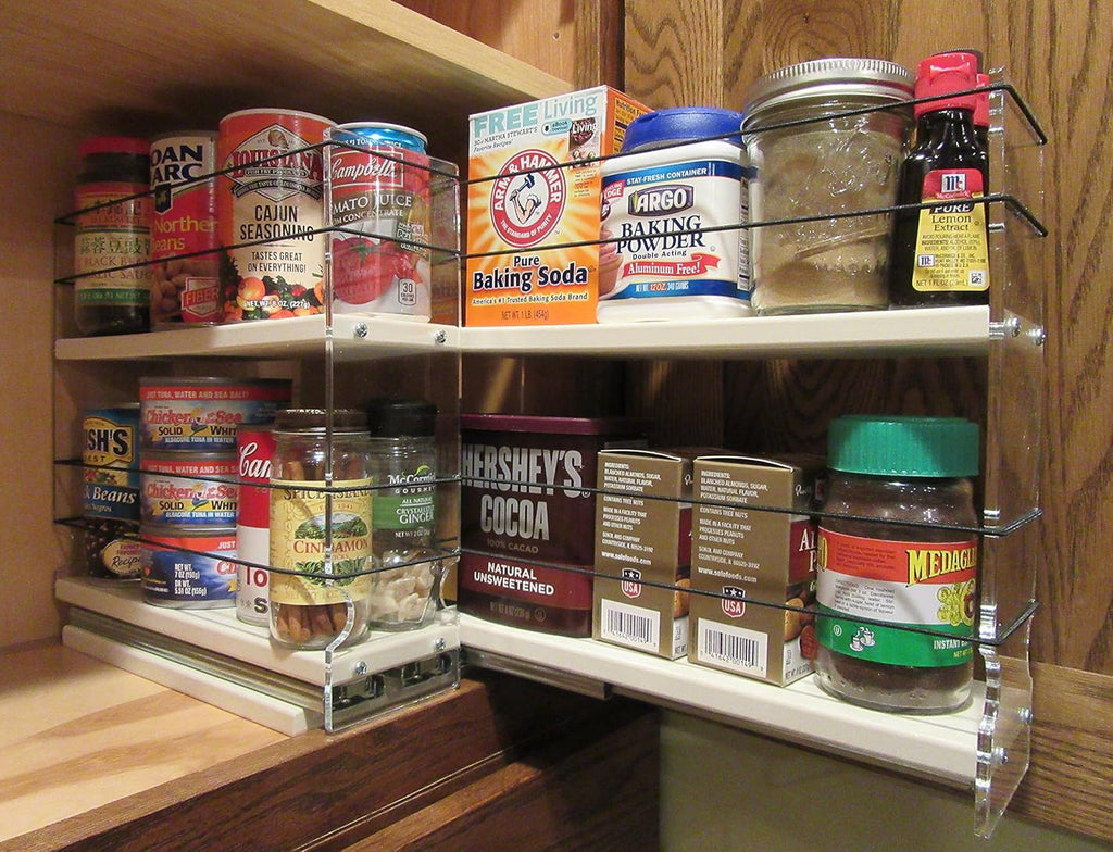 Two-Tiered Spice Organizer for Large Containers U545870