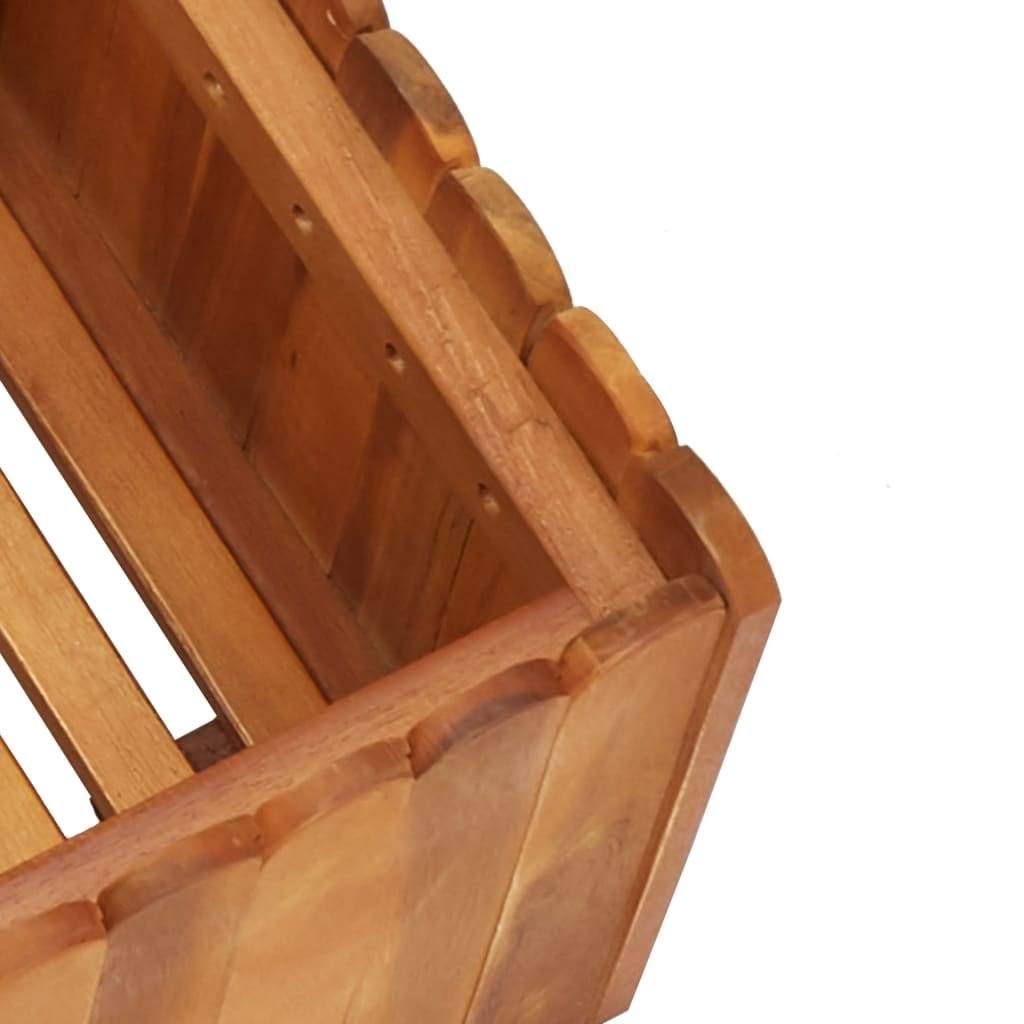 Solid Acacia Wood Garden Raised Bed Z806140