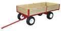 Lawn and Garden Wagon 1 Ton Capacity with Hand-Operated Hydraulic Dump Y617