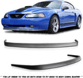 PU Front Bumper Lip for 1999-2004 Ford Mustang GT V6 V8, Pack of 2 D226