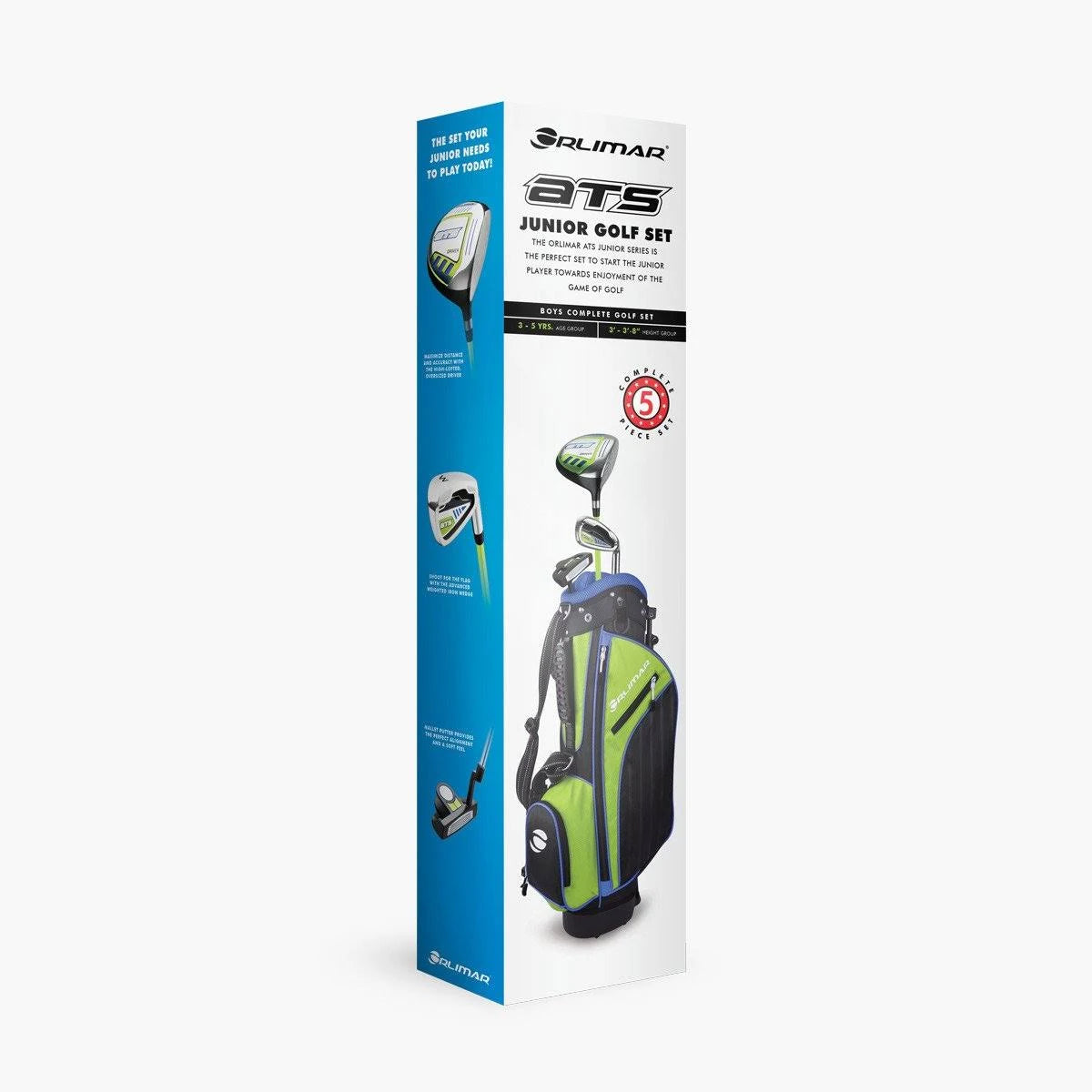 Junior Boys Golf Set with Stand Bag E4914