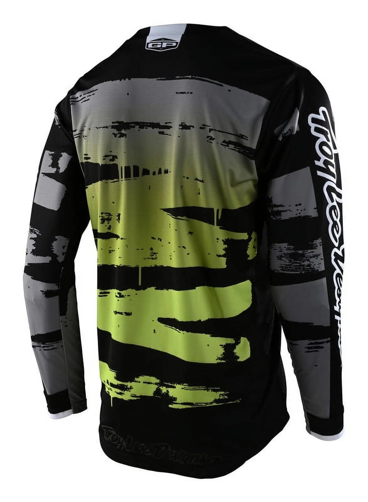 Black/Glow Green Youth MX Offroad Jersey E2117