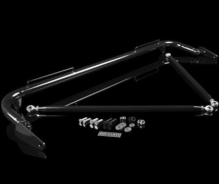 Universal Racing Harness Bar Kit, 48 - 51 in., Red, Black M366