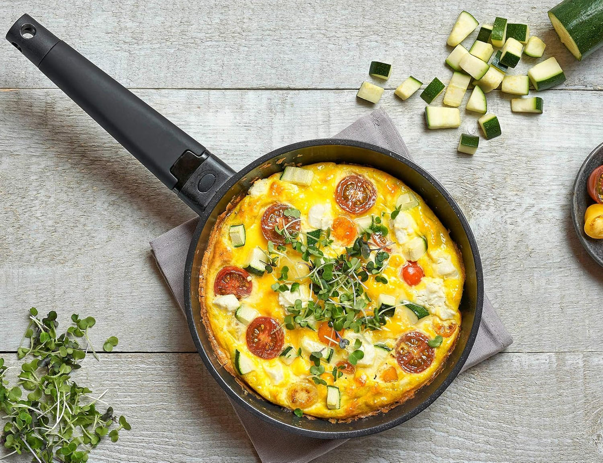 7 Piece Nonstick Ceramic Cookware Set with Detachable Handles W492