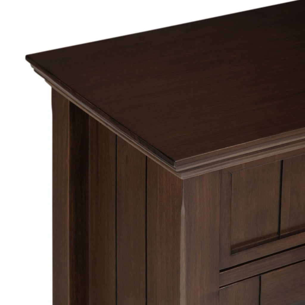Natural Aged Solid Wood Storage Cabinet E73811