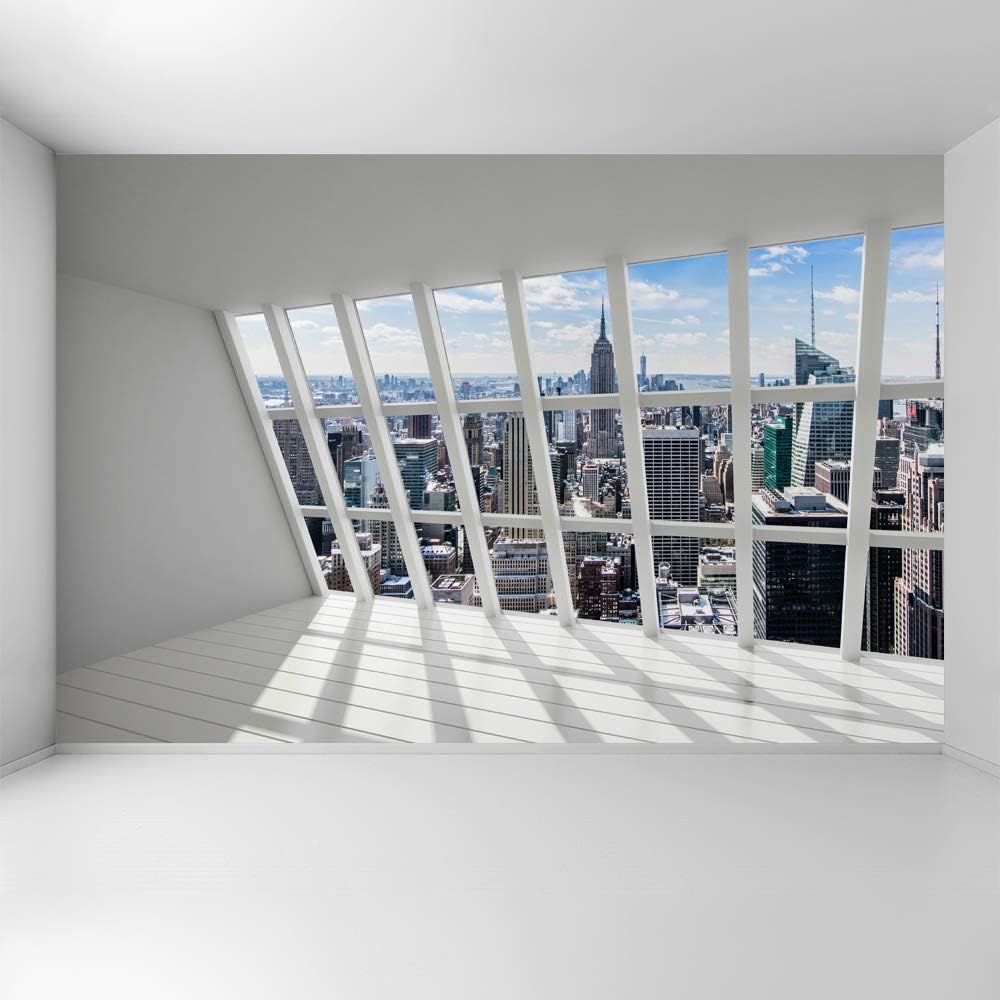 3D Cityscape Removable Wallpaper Wall Sticker 100x144 inches X651048