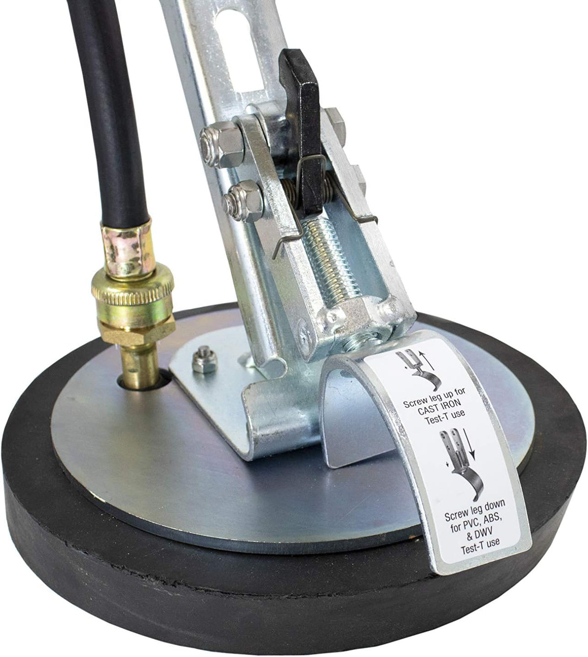 8 Inch Test Tee Mechanical Test Plug with Adjustable Leg A94881