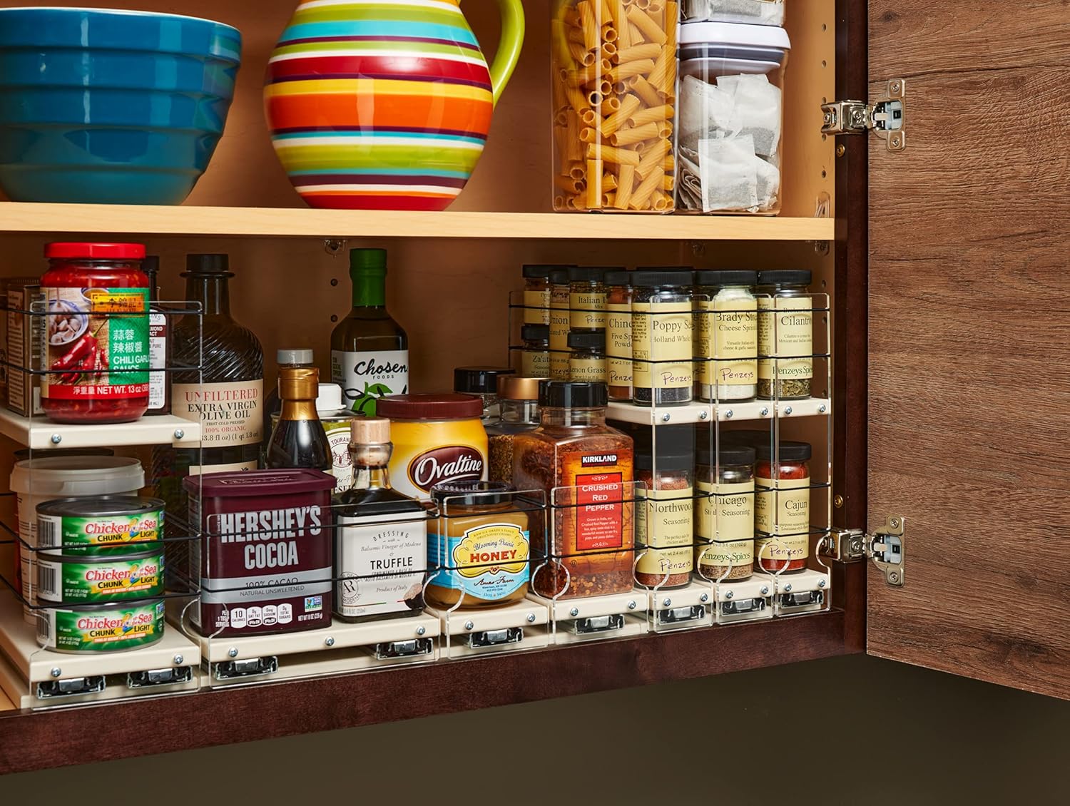 Two-Tiered Spice Organizer for Large Containers U545870