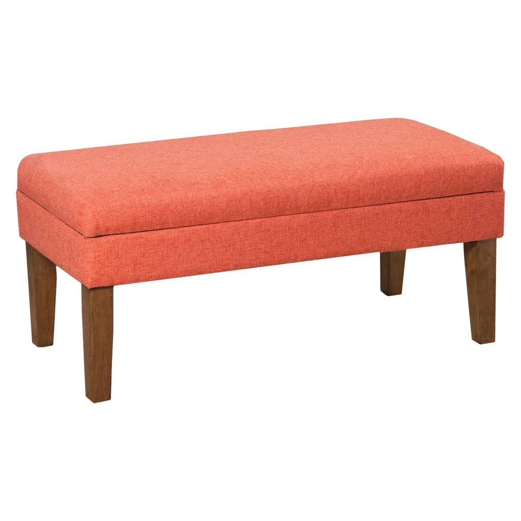 Coral Decorative Storage Bench A183093