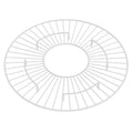 White Sink Grid for Prep Sink S152