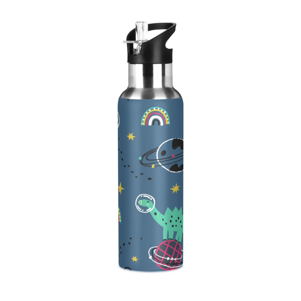 Stainless Steel Insulated Water Bottle with Straw Lid V191713
